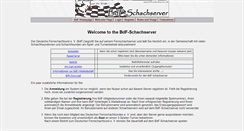Desktop Screenshot of bdf-schachserver.de